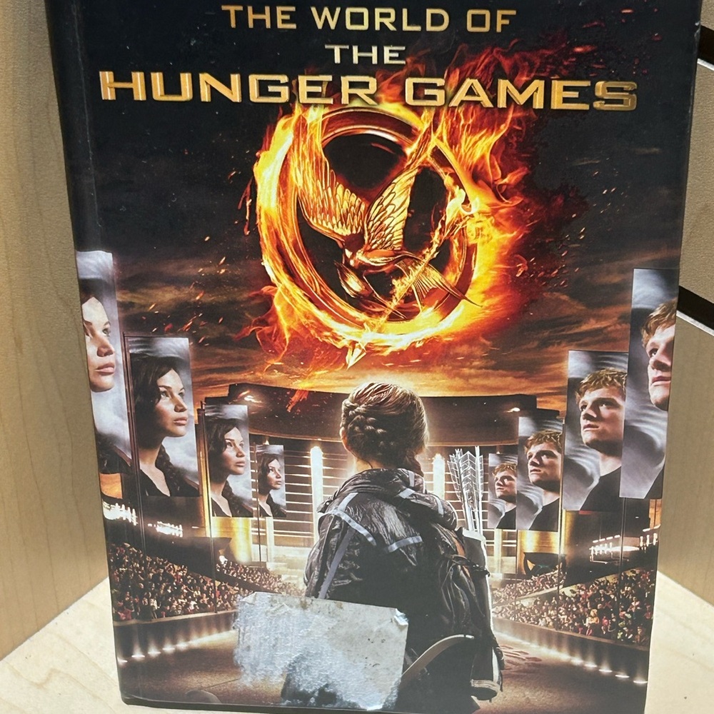 Scholastic Orange and Black The Hunger Games Book